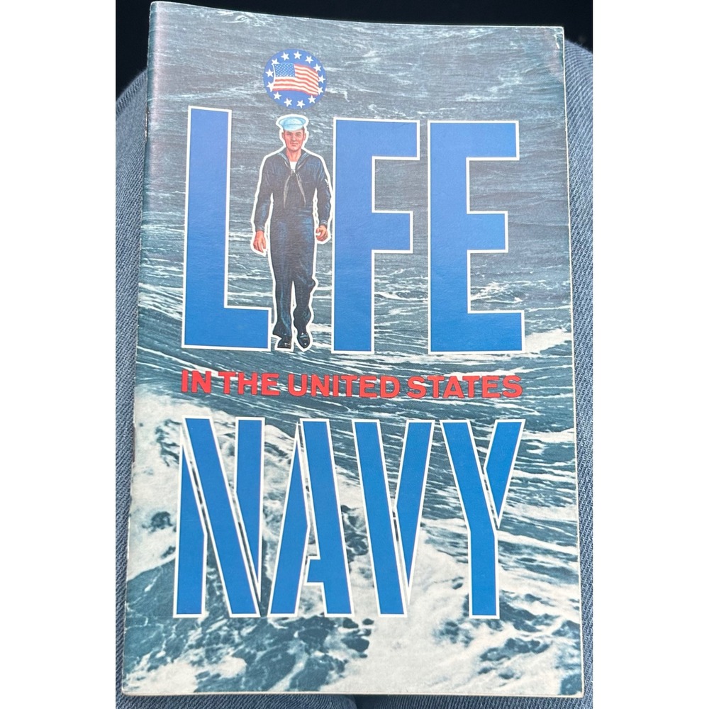 Vintage US Navy Life United States Navy Booklet 1967 Recruitment Americana 60s